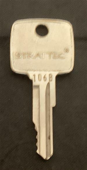 Strattec 106B Lock Key