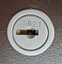 Teknion T621 File Cabinet Lock Key