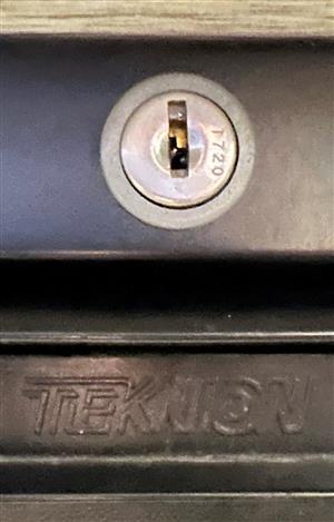 Teknion T720 File Cabinet Lock Key