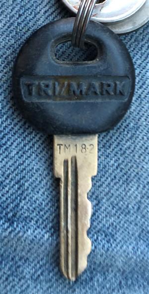 Tri-Mark TM182 Replacement Key