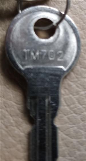 Tri/Mark TM702 Lock Key