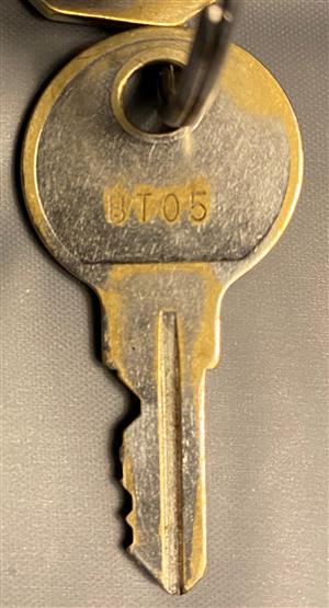 Tuff Shed BT05 Lock Key