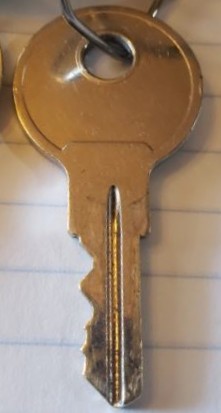 Tuff Shed BT07 Lock Key