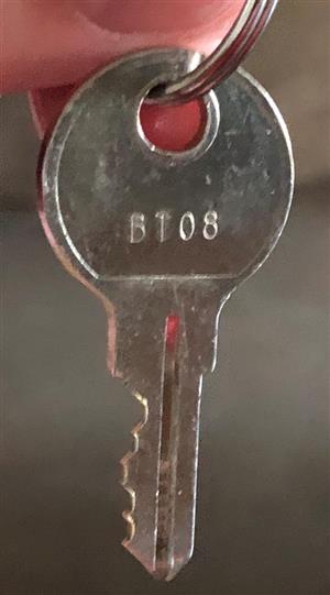 Tuff Shed BT08 Lock Key