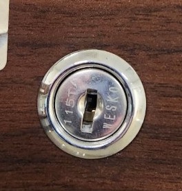 Wesko 115TA Cabinet Lock Key