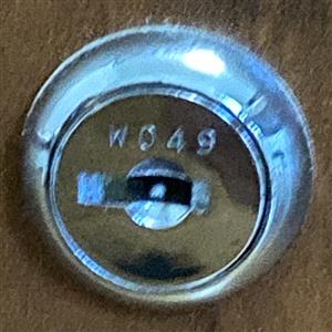 Wesko Global W049 Cabinet Lock Key