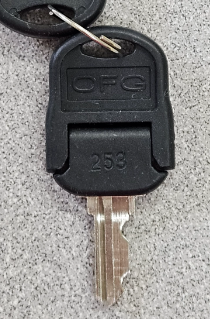 Wesko OFG 253 Original Key