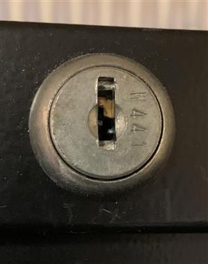 Wesko W441 File Cabinet Lock Key