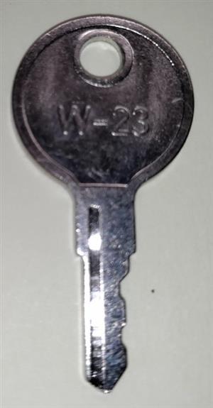 Wind Danbury Ct W-23 Lock Key v3