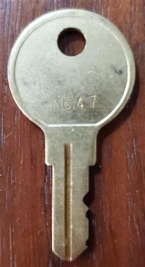 Wind Danbury Ct W647 File Cabinet Lock Keys