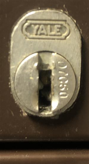 Yale D7C50 File Lock Key