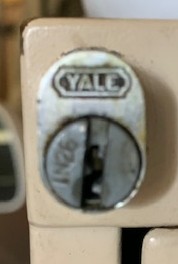 Yale IN26 File Cabinet Lock Key